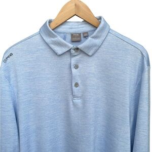 PING Men's Sky Blue Polo Shirt